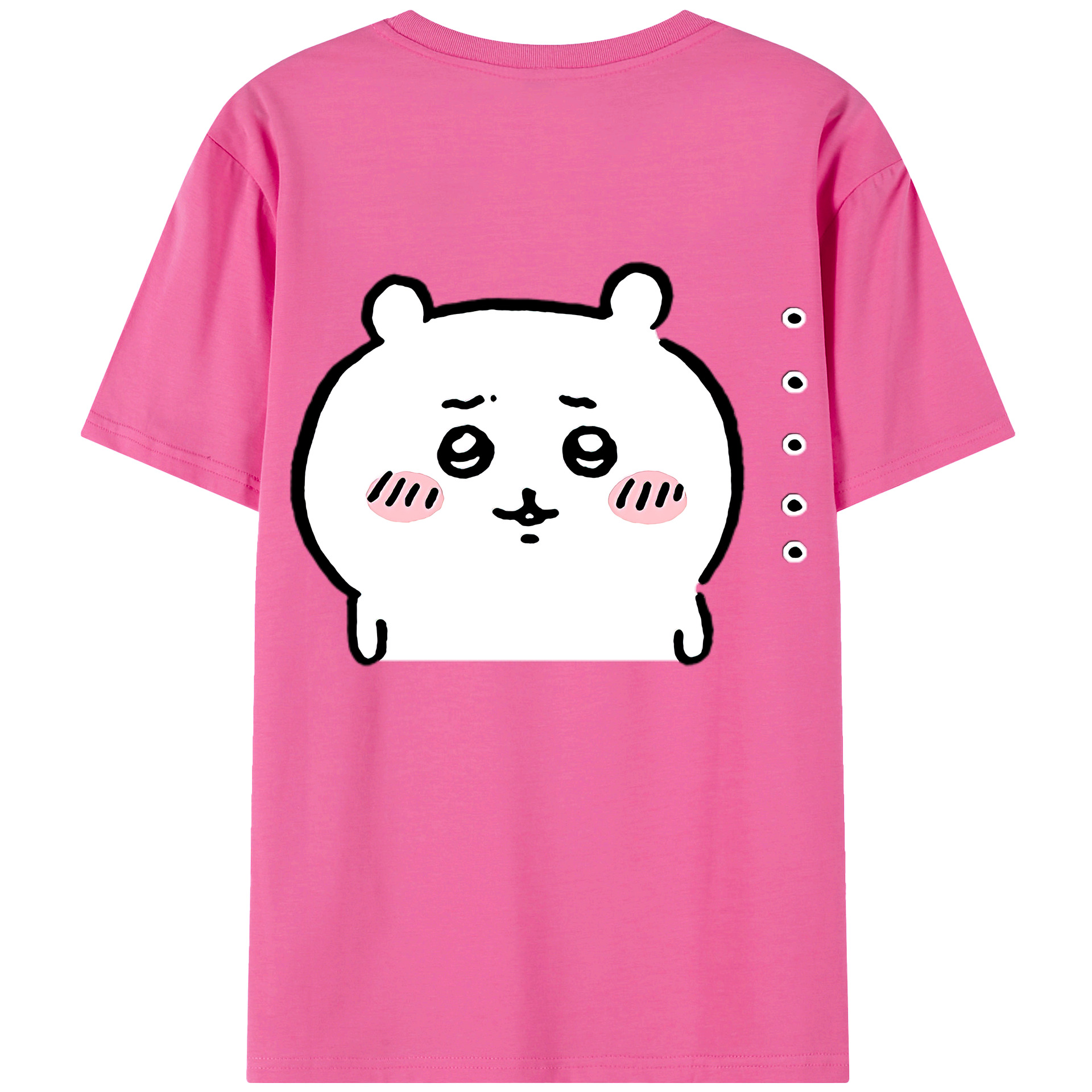 （画像用） ちいかわ ちいかわ Chii-kawa chiikawa レディース半袖Tシャツ(バックプリント)